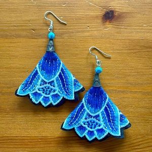 Large Summer Boho Statement Earrings